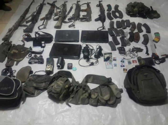 Cizre'de bodrum kattan cephanelik çıktı