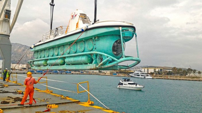 Türkiye’de bir ilk: Turistik denizaltı Antalya'da
