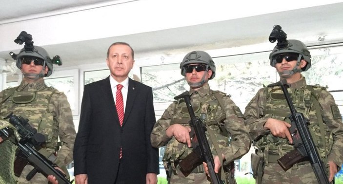 Cumhurbaşkanı Erdoğan'dan JÖAK ziyareti