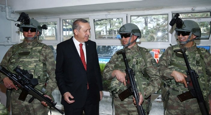 Cumhurbaşkanı Erdoğan'dan JÖAK ziyareti