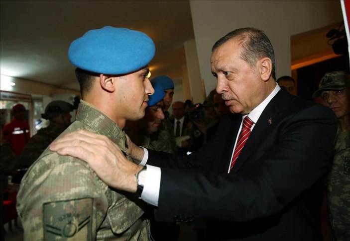 Cumhurbaşkanı Erdoğan'dan JÖAK ziyareti