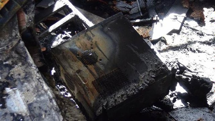Bilgisayar patladı: 5 yaşındaki Cumali yanarak öldü