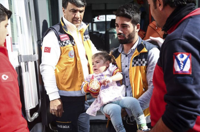 İdil'de rahatsızlanan çocuk zırhlı ambulansla taşındı