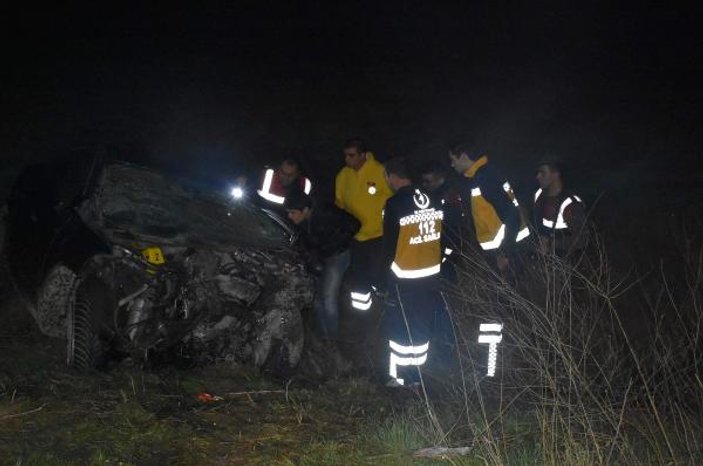 Tekirdağ'da trafik kazası: 5 ölü