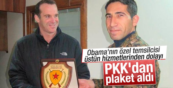 PKK'dan plaket alan Amerikalı: Türkiye'siz başaramazdık
