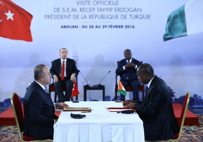 Türkiye ile Fildişi Sahili arasında 9 anlaşma imzalandı