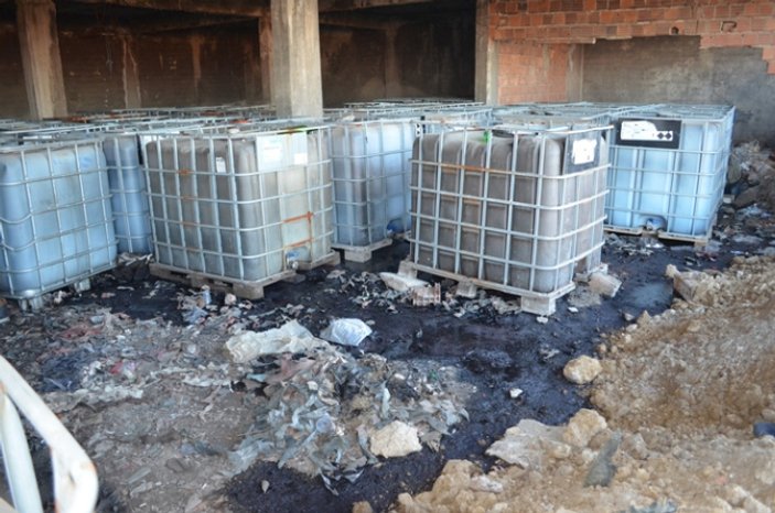 Manisa’da 100 ton kimyasal atık ele geçirildi
