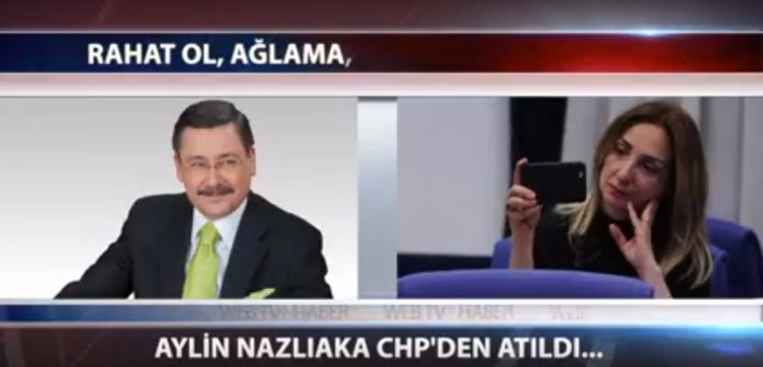 Melik Gökçek ihraç edilen Nazlıaka için video çekti