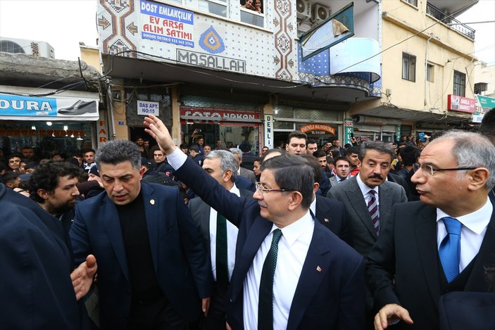 Başbakan Davutoğlu Silopi'de konuştu