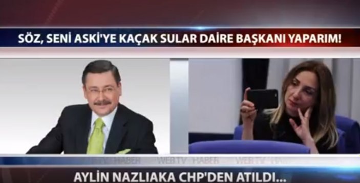 Melik Gökçek ihraç edilen Nazlıaka için video çekti