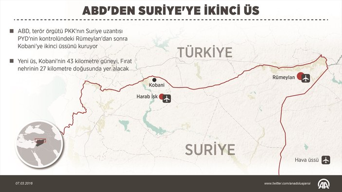 ABD'den Suriye'ye ikinci üs