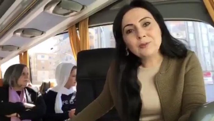 Yüksekdağ'dan kadın şoförle Kadınlar Günü mesajı