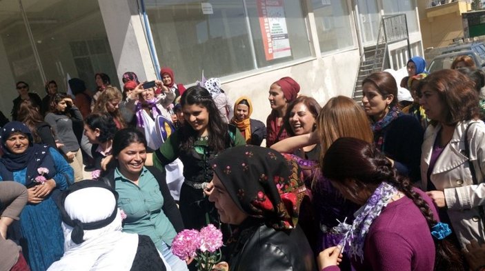Şanlıurfa'da Kadınlar Günü yürüyüşü