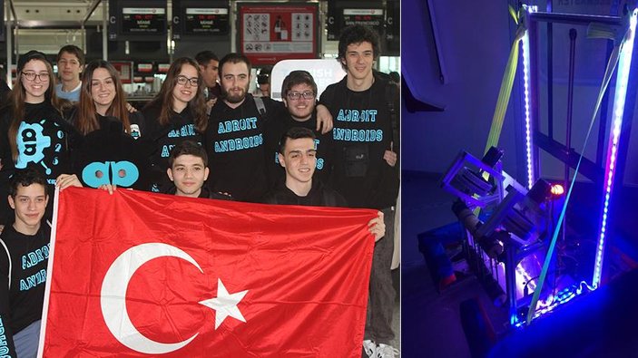 Türk öğrencilerin robotu ABD'de yarışacak