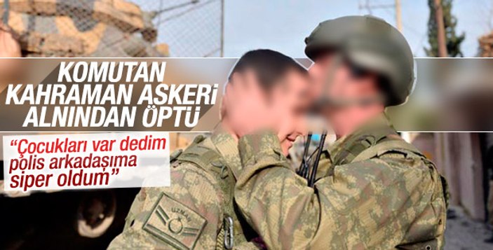 Erdoğan polise siper olan askeri alkışlattı