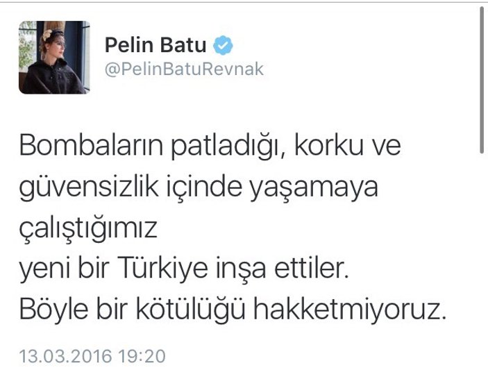 Pelin Batu Ankara saldırısının ardından hükümeti suçladı