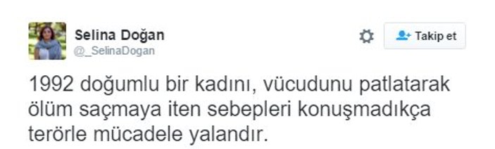 CHP'li vekilden tepki çeken canlı bomba tweet'i