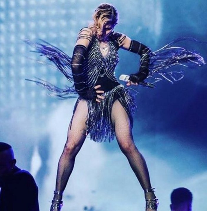 Madonna: Sahneye sarhoş çıkmam