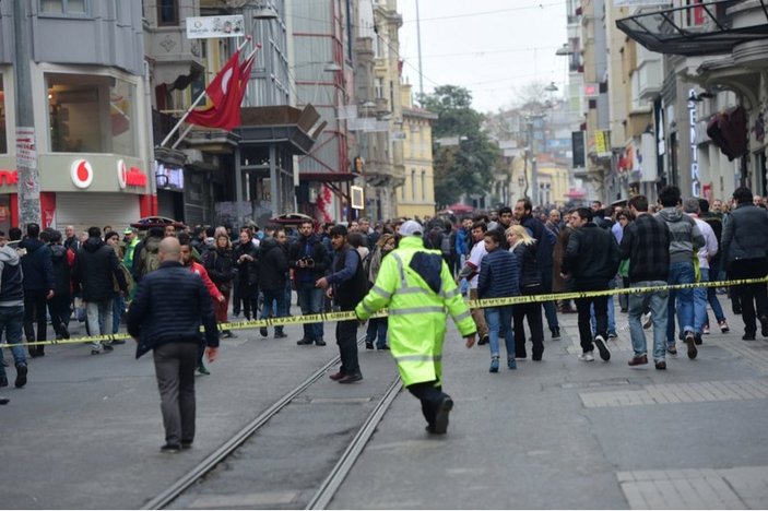 İstiklal'deki patlama dış basında