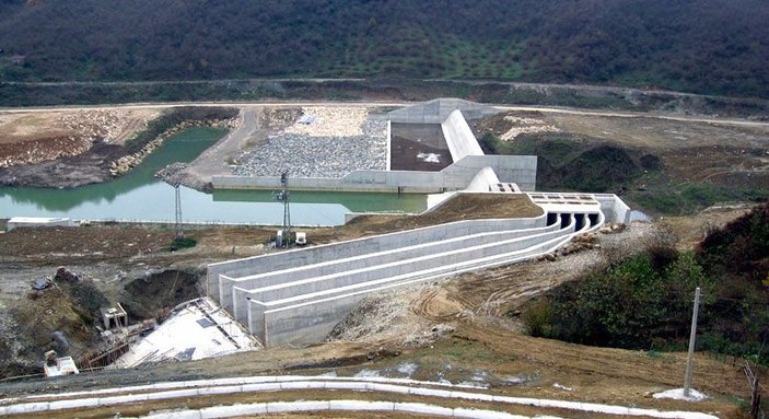 Melen Barajı'nda yolun yarısına gelindi