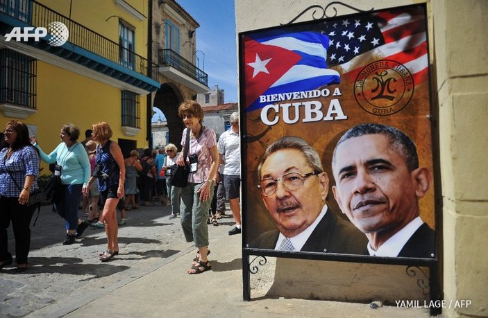 Obama 90 yıl sonra Küba'da ilk ABD başkanı olacak