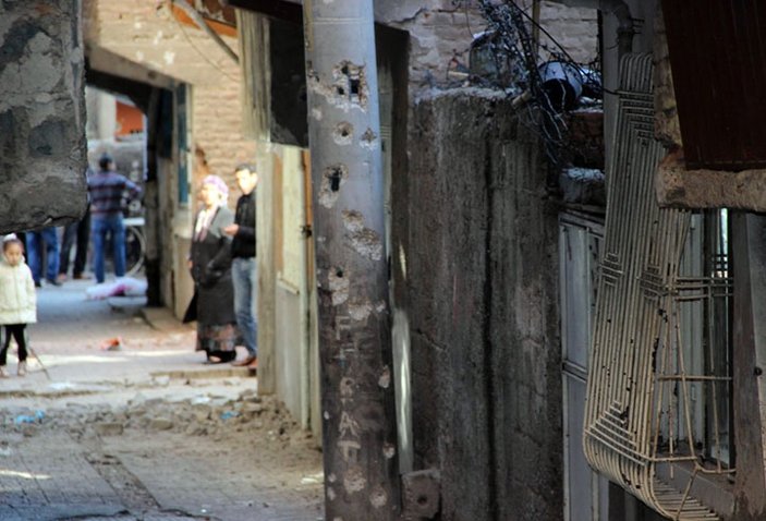 Sokağa çıkma yasağı sonrası Diyarbakır Bağlar