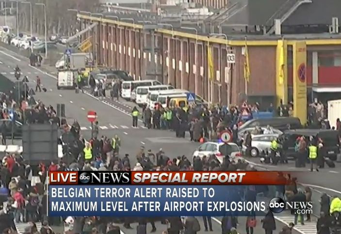 Brüksel metrosunda patlama