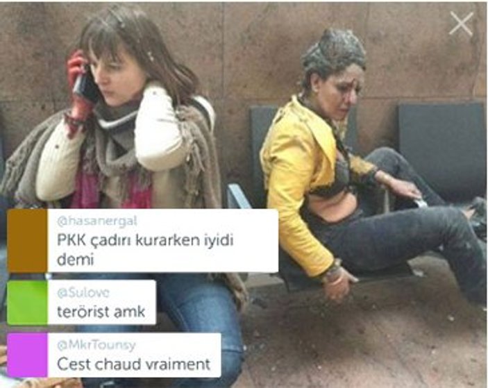 Periscope yayını yapan Belçikalıya Türklerden tepki