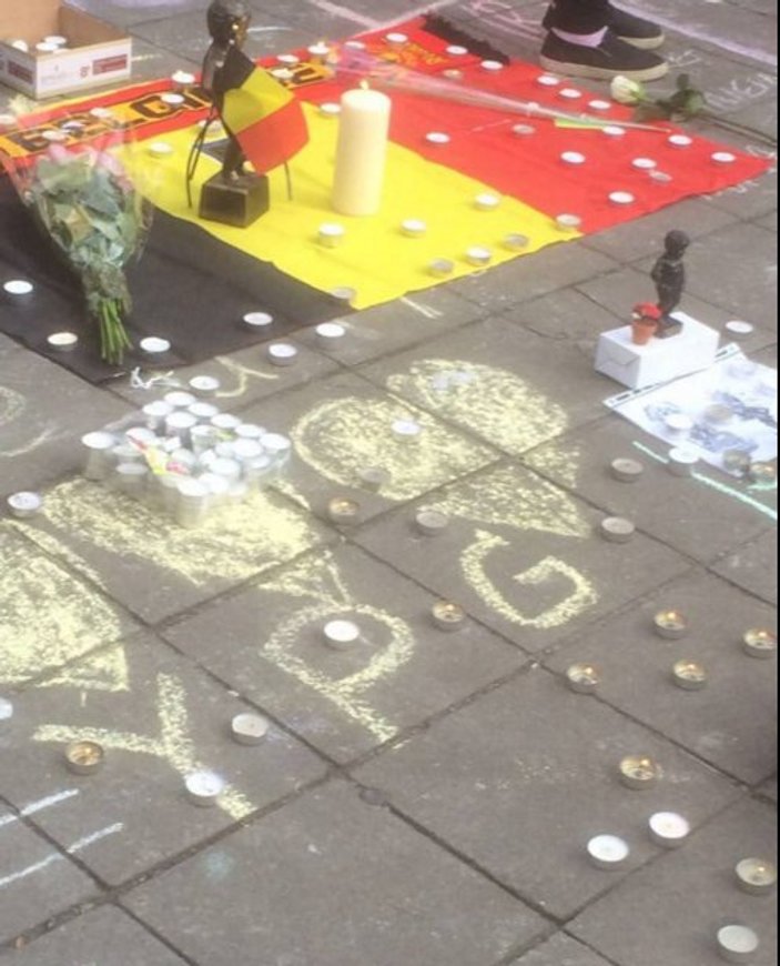PKK'lılar Brüksel'de terörü protesto etti