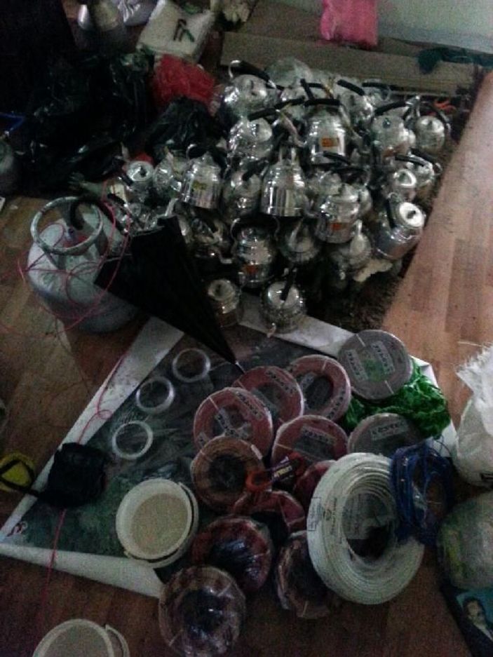 PKK'nın el yapımı patlayıcı imalathanesi imha edildi