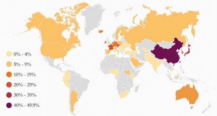 En çok ateistin yaşadığı ülkeler