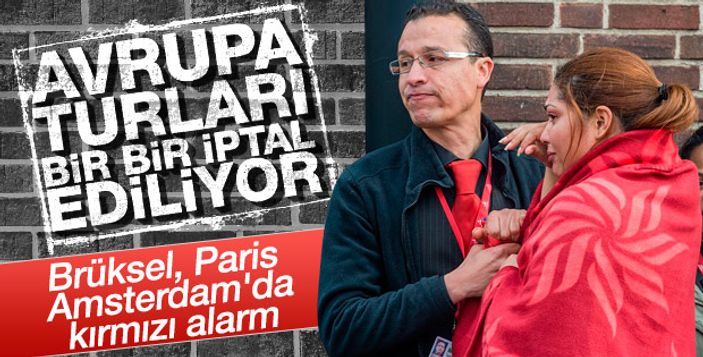 Lufthansa 156 Brüksel uçuşunu iptal etti