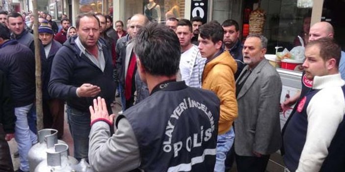 Edirne'de teröristin amcasına linç girişimi