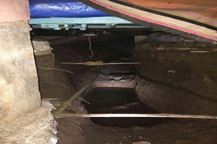 Nusaybin'de PKK tüneli bulundu