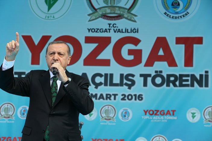 Cumhurbaşkanı Erdoğan Yozgat'ta konuştu