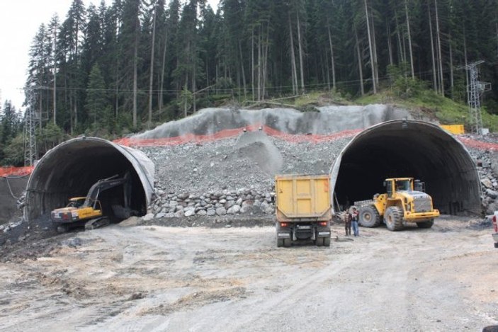 Ilgaz Dağı Tüneli'nde sona gelindi