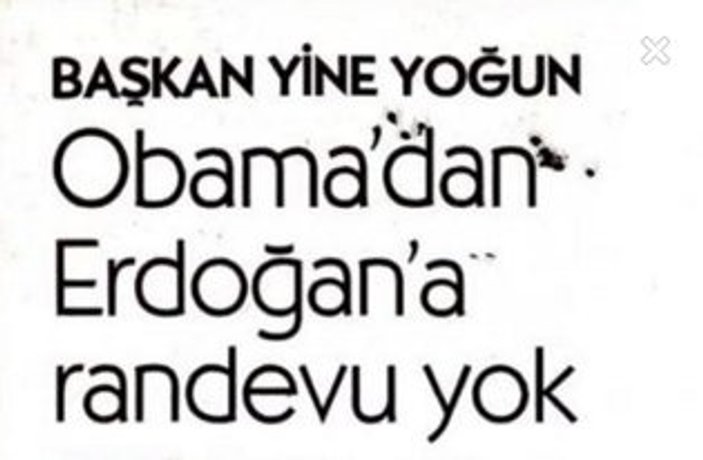 Cumhurbaşkanı Erdoğan Obama ile görüşecek