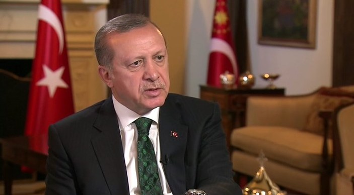 Cumhurbaşkanı Erdoğan Amanpour'a konuştu