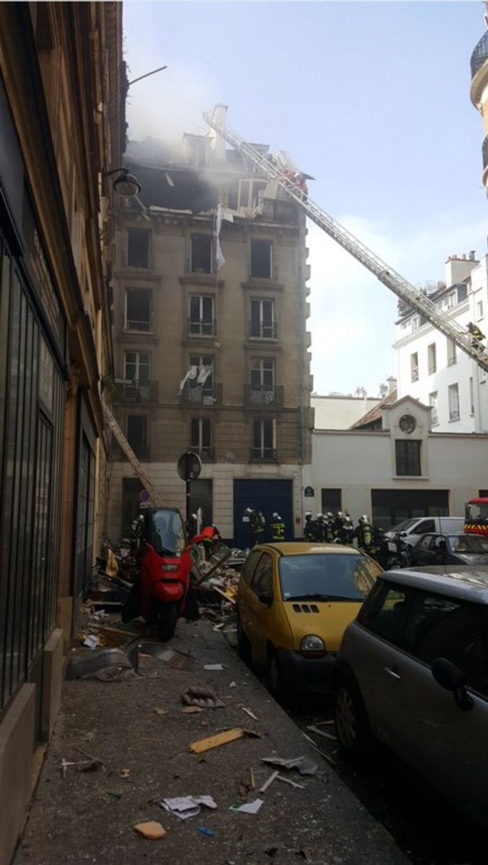 Fransa'nın başkenti Paris'te patlama