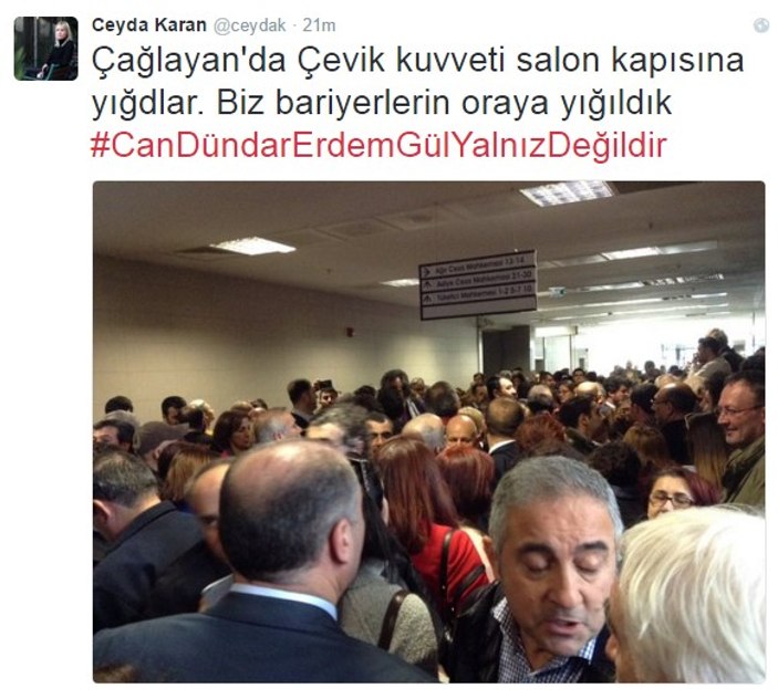 Can Dündar ve Erdem Gül'ün duruşması sona erdi