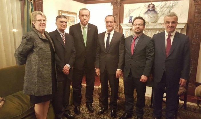 Erdoğan Amerika'da Aziz Sancar'la buluştu
