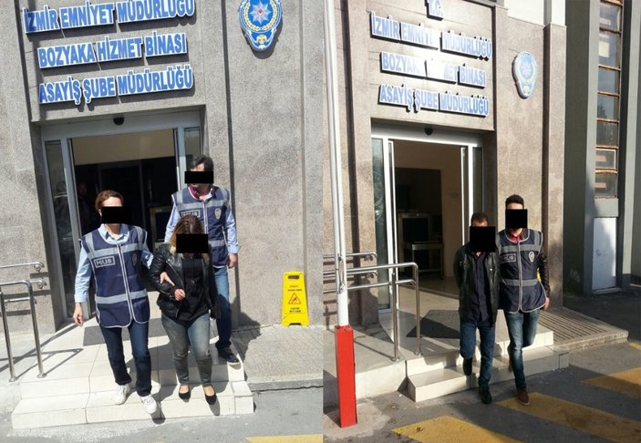 İzmir'de dolandırıcı sahte polisler yakalandı
