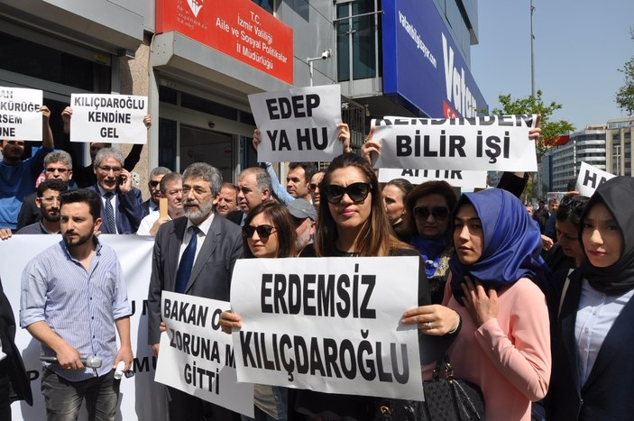 İzmirliler Kemal Kılıçdaroğlu'nu istifaya davet etti