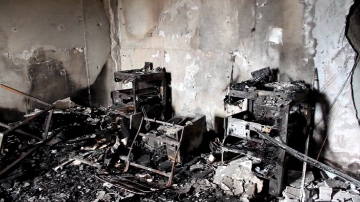 PKK'lılar yine okul yaktı