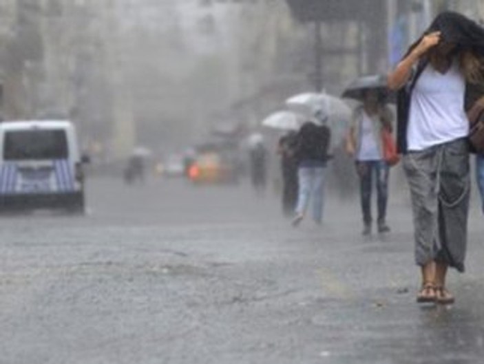 Meteoroloji'den sağanak yağış uyarısı