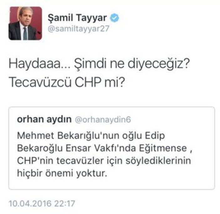 CHP'li vekilin oğlu Ensar Vakfı’nın eğitmeni çıktı