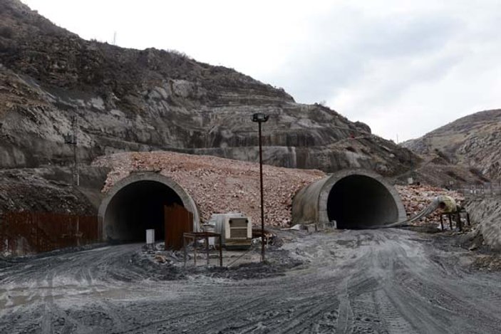 Doğu Anadolu'yu Akdeniz'e bağlayacak tünelde sona doğru