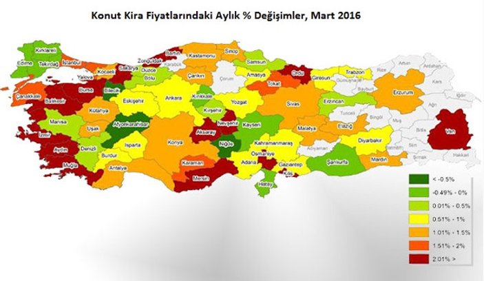 Türkiye Konut Fiyat Endeks raporu açıklandı