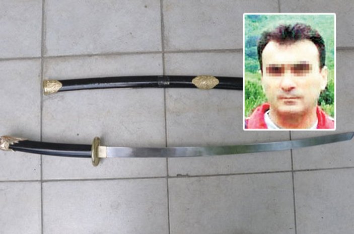 İstanbul'da samuray kılıçlı saldırı