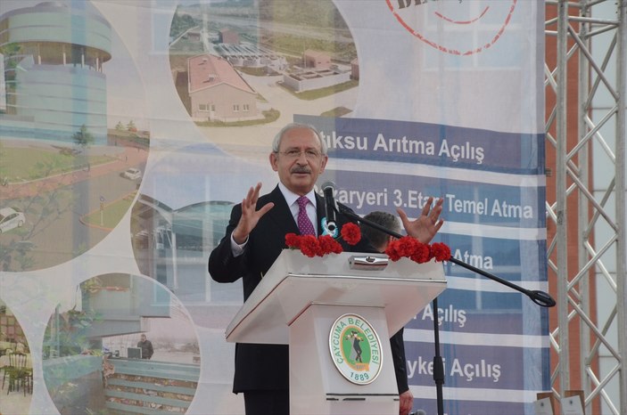 Kılıçdaroğlu Zonguldak'ta temel atma törenine katıldı